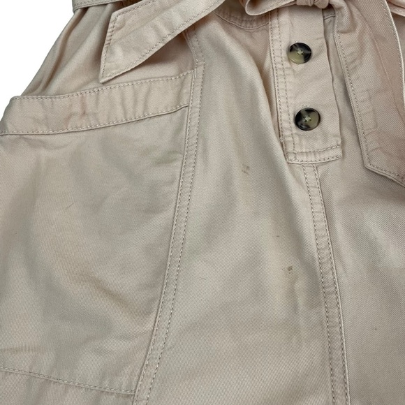 Madewell Top-Stitched Coverall Jumpsuit Bashful Blush Sz 2 - Picture 11 of 16